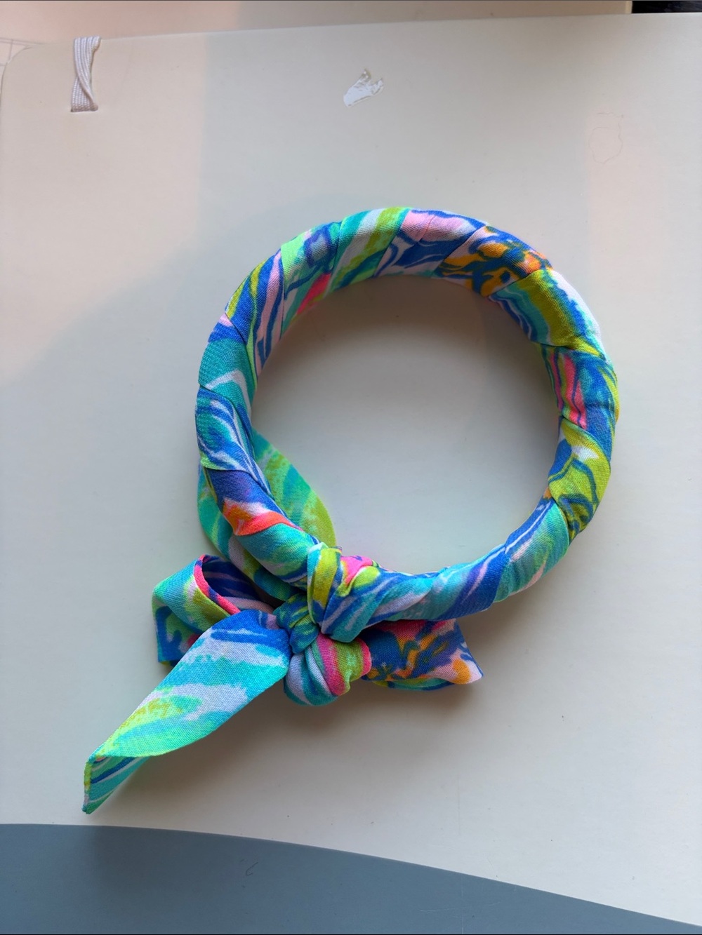 Lilly Pulitzer Colorful Patterned Knot Headband - Multicolor
